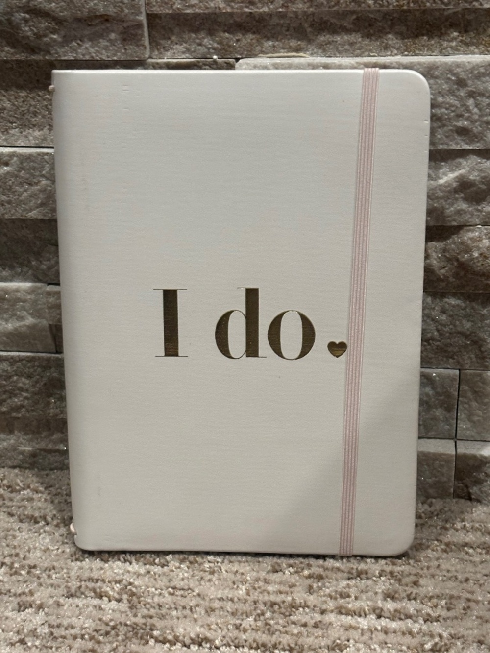 Kate Spade “I Do” Notebook Folio Set
